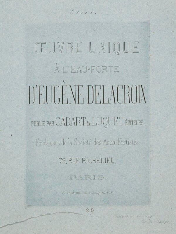 Print — Delacroix