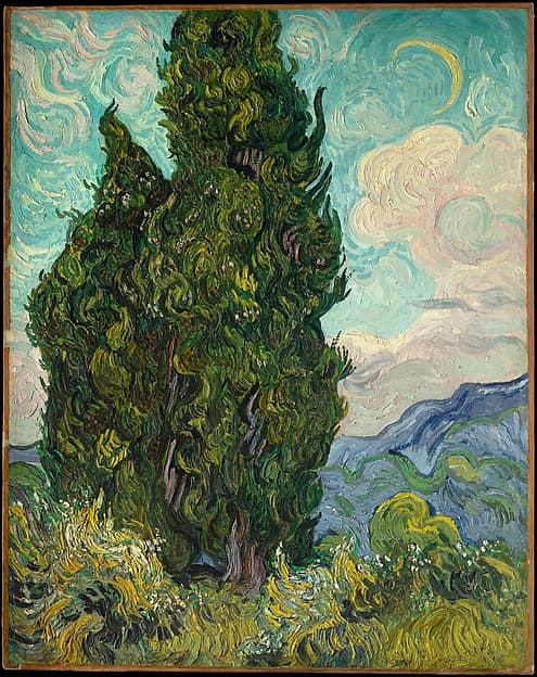 Cypresses — Vincent van Gogh