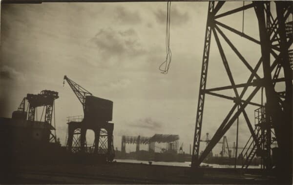 Hamburg Docks — El Lazar Lissitzky